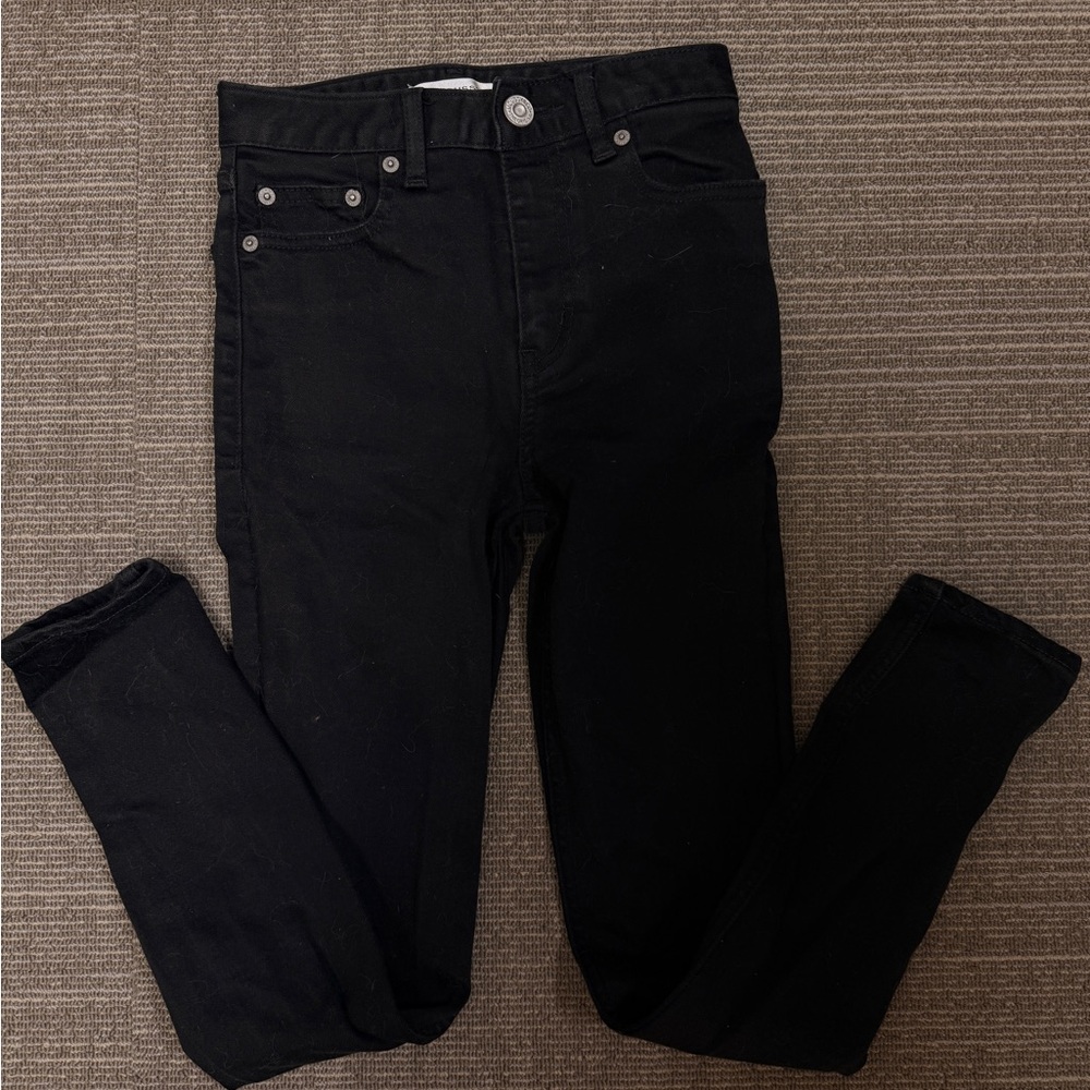 Moussy black skinny pants Sz 23